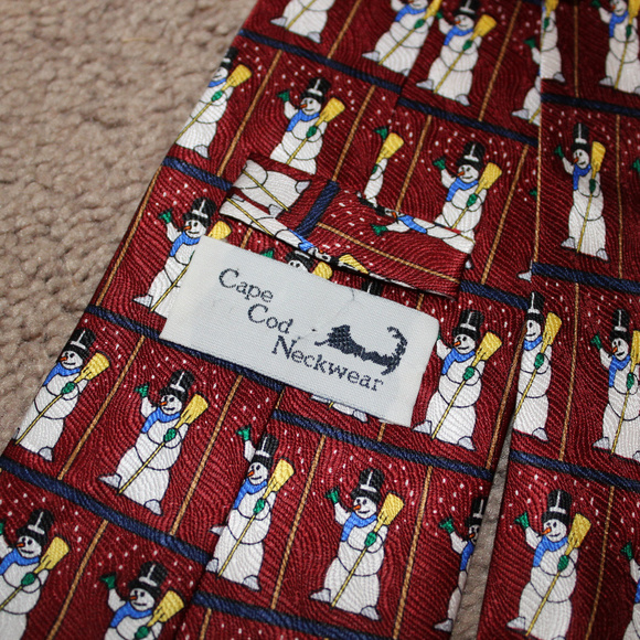 NWOT! Snowman Tie - Picture 3 of 4